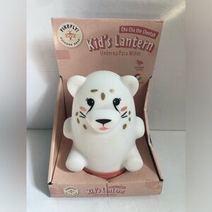 Cha Cha the Cheetah Kid's Lantern Night Light New Firefly Pitdoor Gear #